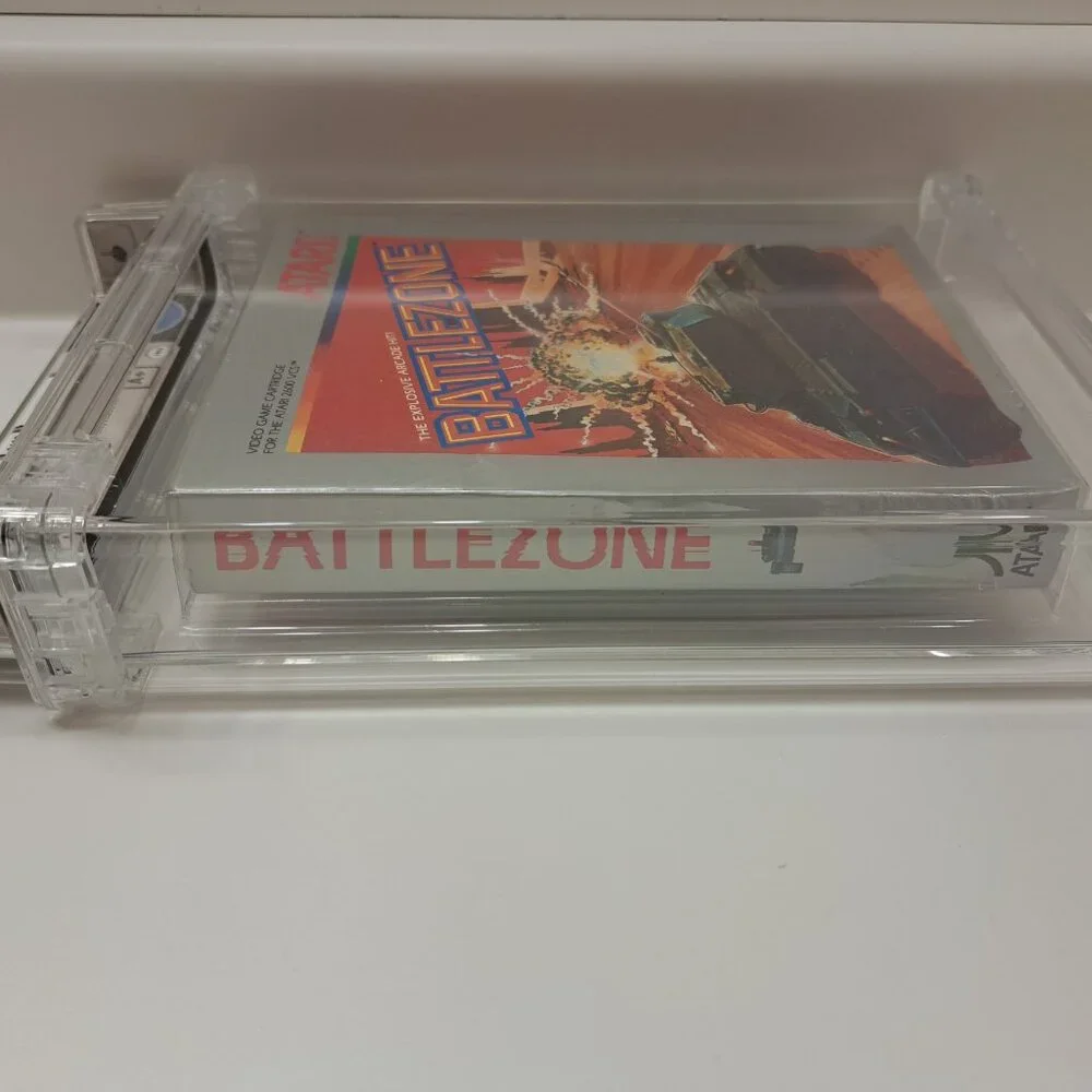 BATTLEZONE Video Game WATA Graded 6.5 💥 Brand New Factory Sealed Atari 2600